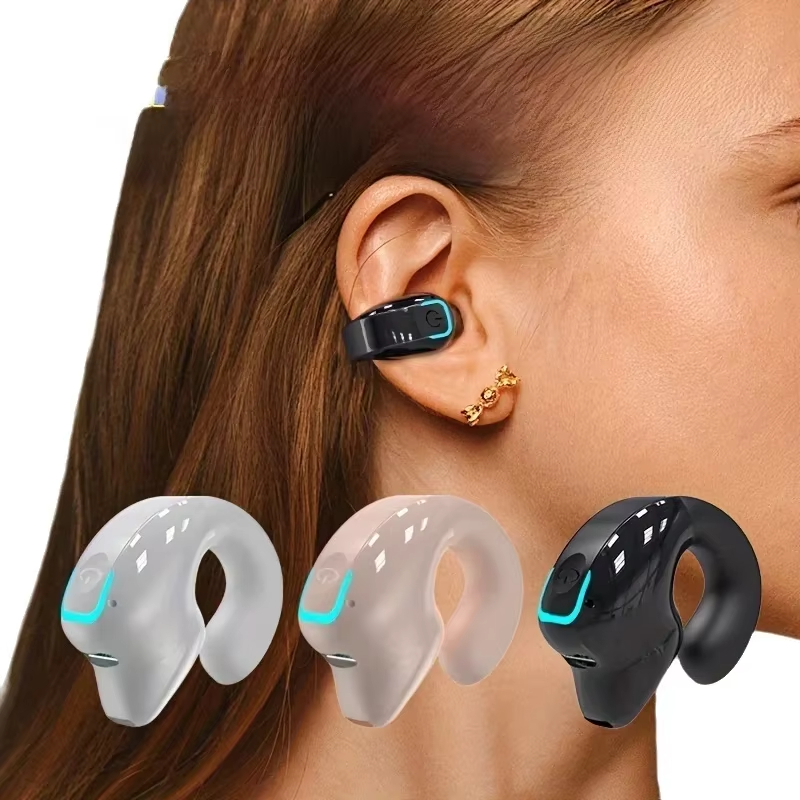 Open Ear Air Conduction Headphones - Tws Bluetooth-compatibele 5.3 draadloze hoofdtelefoon Beengeleiding