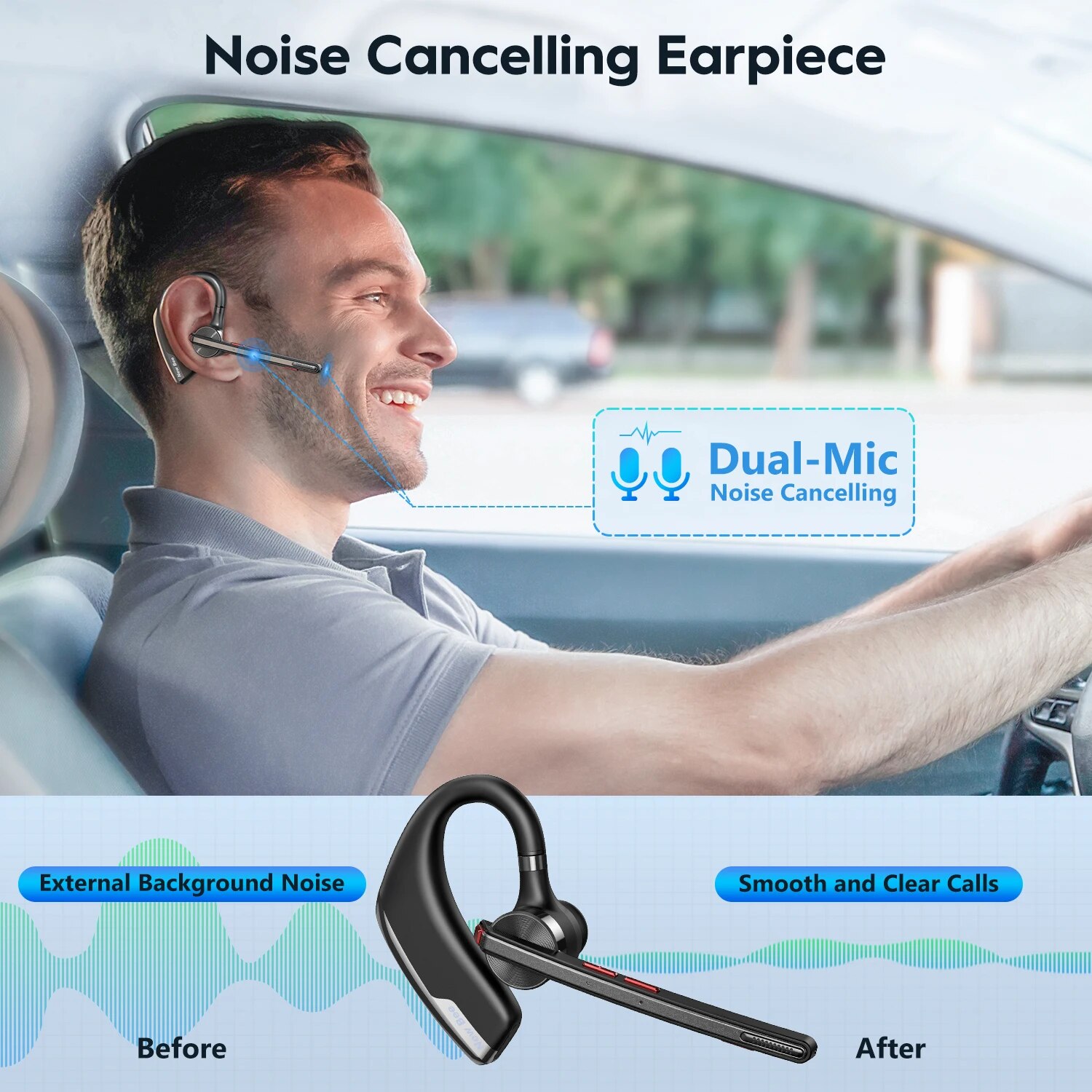 Nieuwe Bee M51 Bluetooth 5.2 D - Open Ear Air Conduction Headphones recensie en prijs