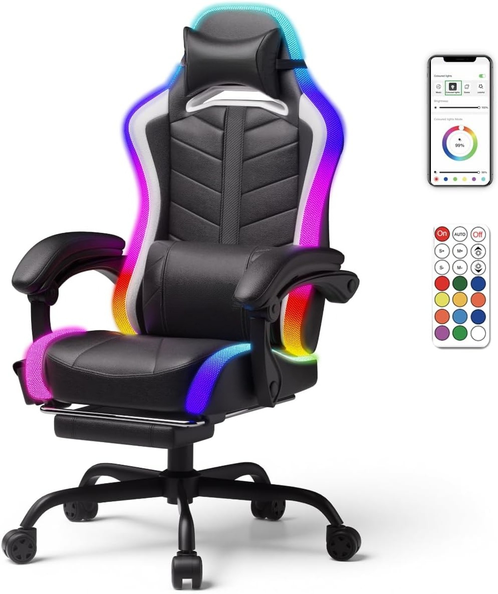 Gamingstoel Premium PU-leer Er - Speakers recensie en prijs