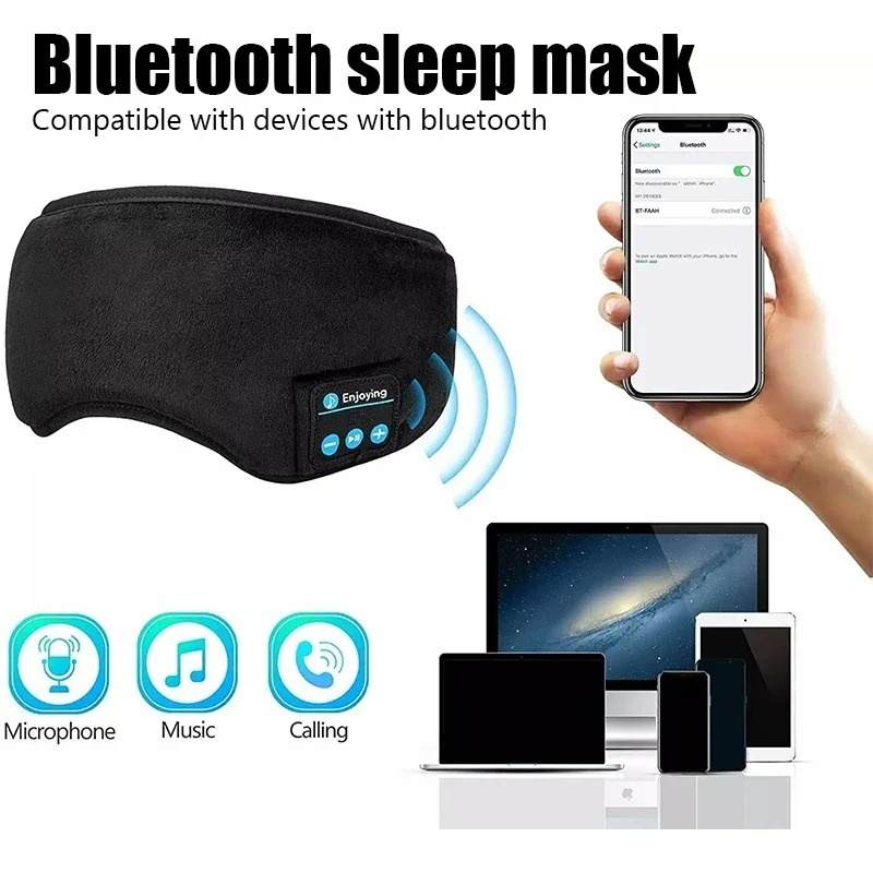 3D Oogmasker Bluetooth Hoofdte - Sleep Mask Headphones Bluetooth recensie en prijs