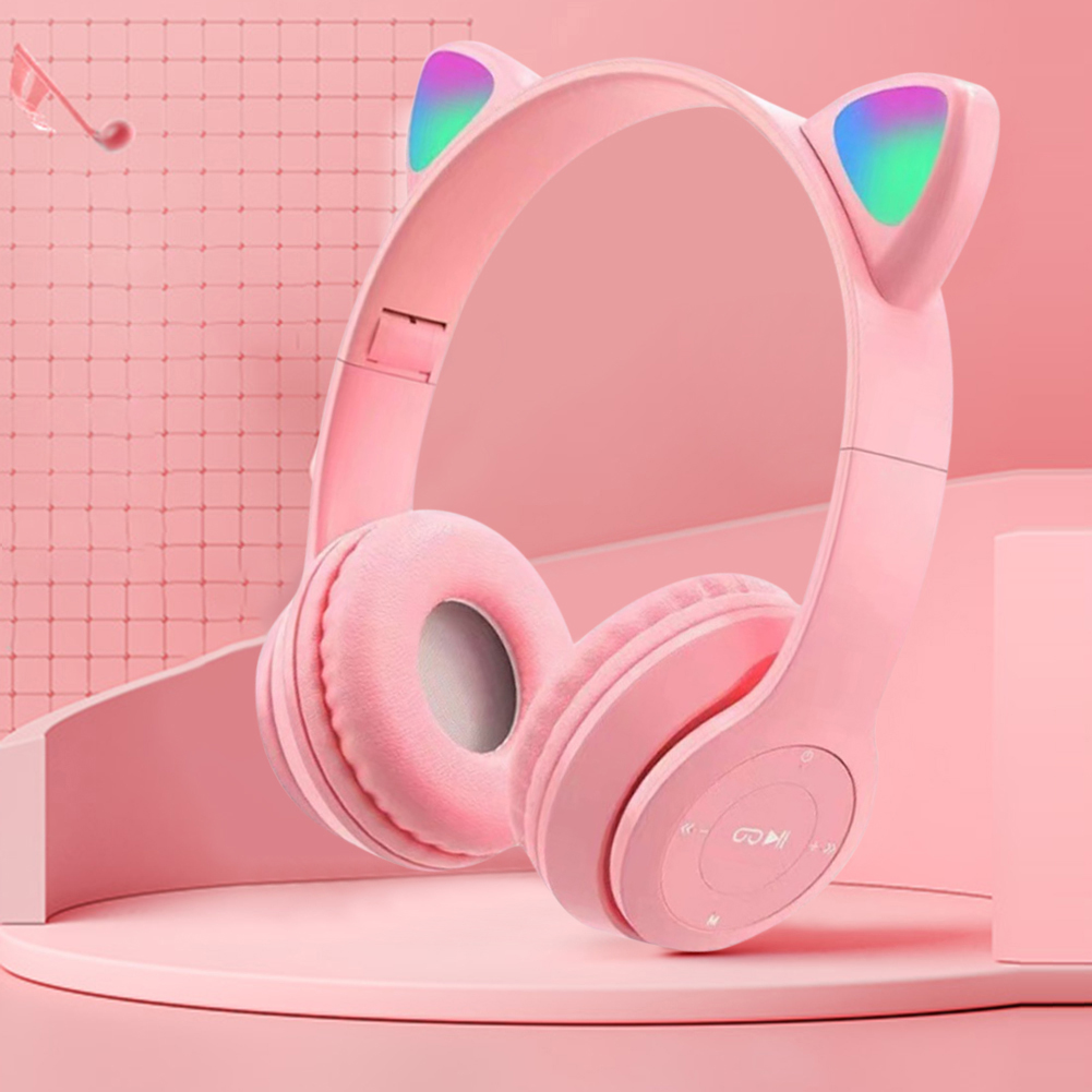 Leuke Kat Oor Bluetooth Hoofdt - Cat Ear Bluetooth Headset Led recensie en prijs