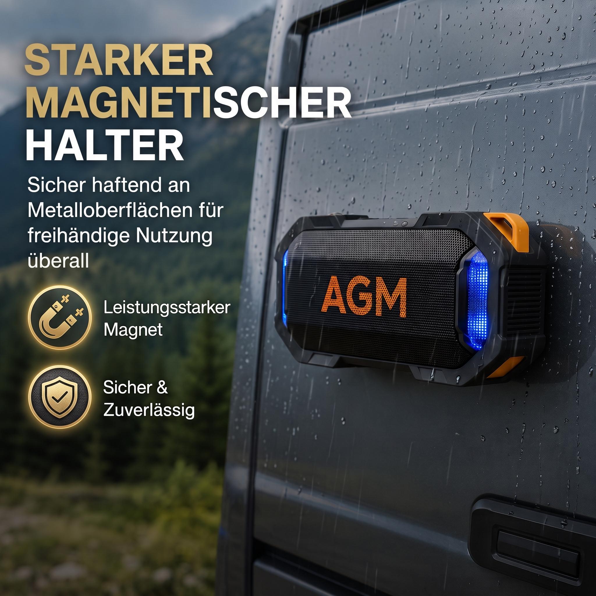 AGM MAG ROCK draadloze buitenl - Portable Bluetooth Speaker Waterproof Ipx7 recensie en prijs
