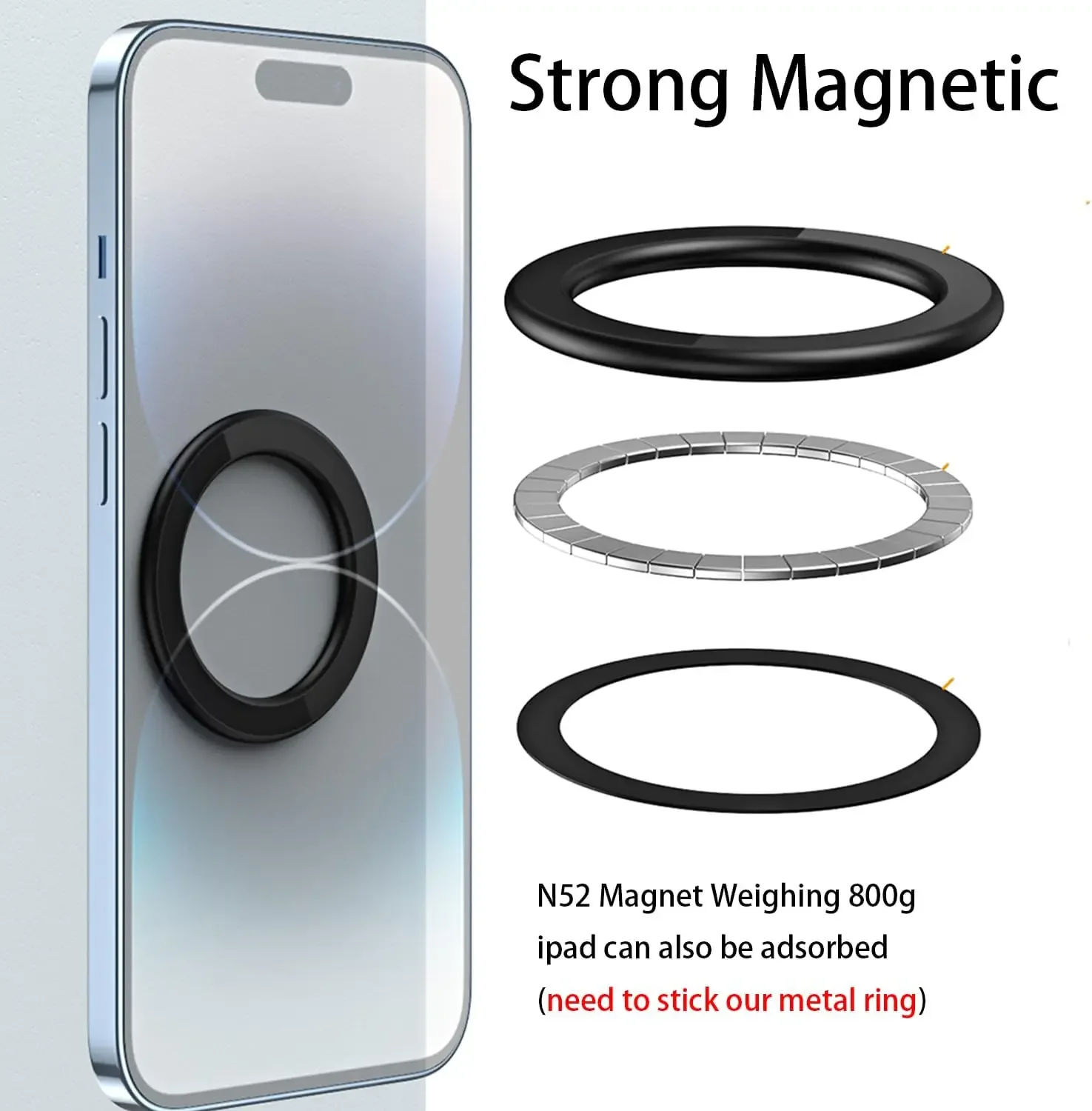 MagSafe Magnetische Ringhouder - Tablets recensie en prijs