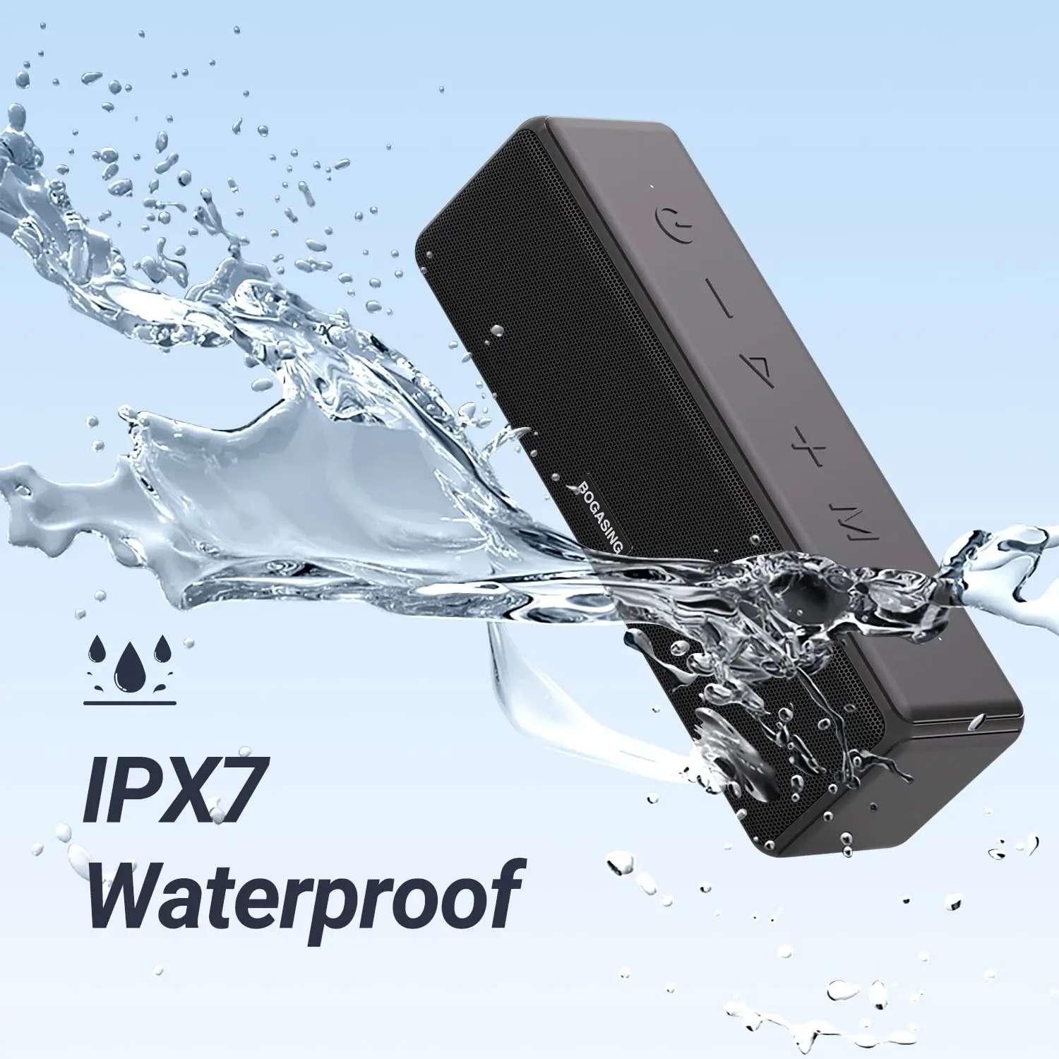BOGASING M8 Draadloze Bluetoot - Portable Bluetooth Speaker Waterproof Ipx7 recensie en prijs