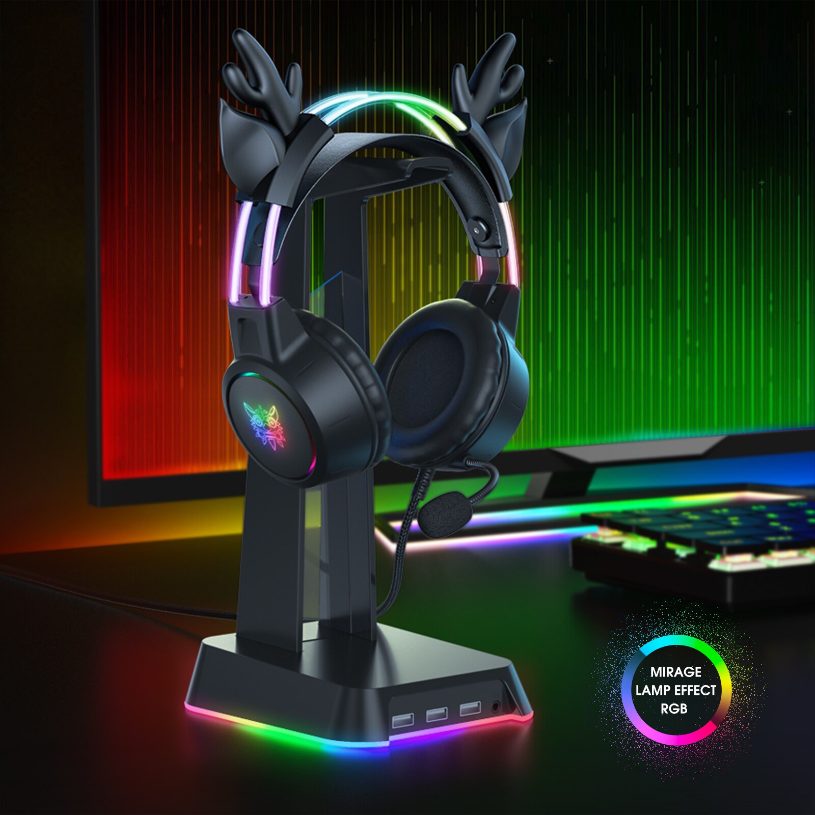 Onikuma Gaming Headset Voor 20 - Gaming Headset With Mic Rgb recensie en prijs