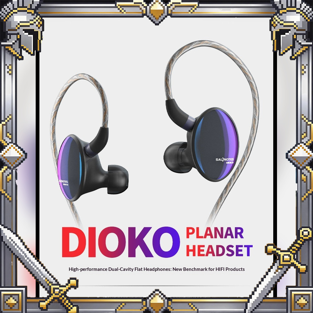 7Hz x Crinacle Dioko Planar Ma - Planar Magnetic Iem Earphones recensie en prijs