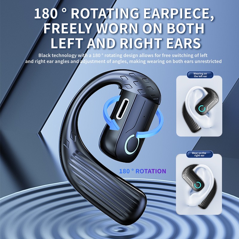 Bluetooth 5.4 Open draadloze o - Open Ear Air Conduction Headphones recensie en prijs