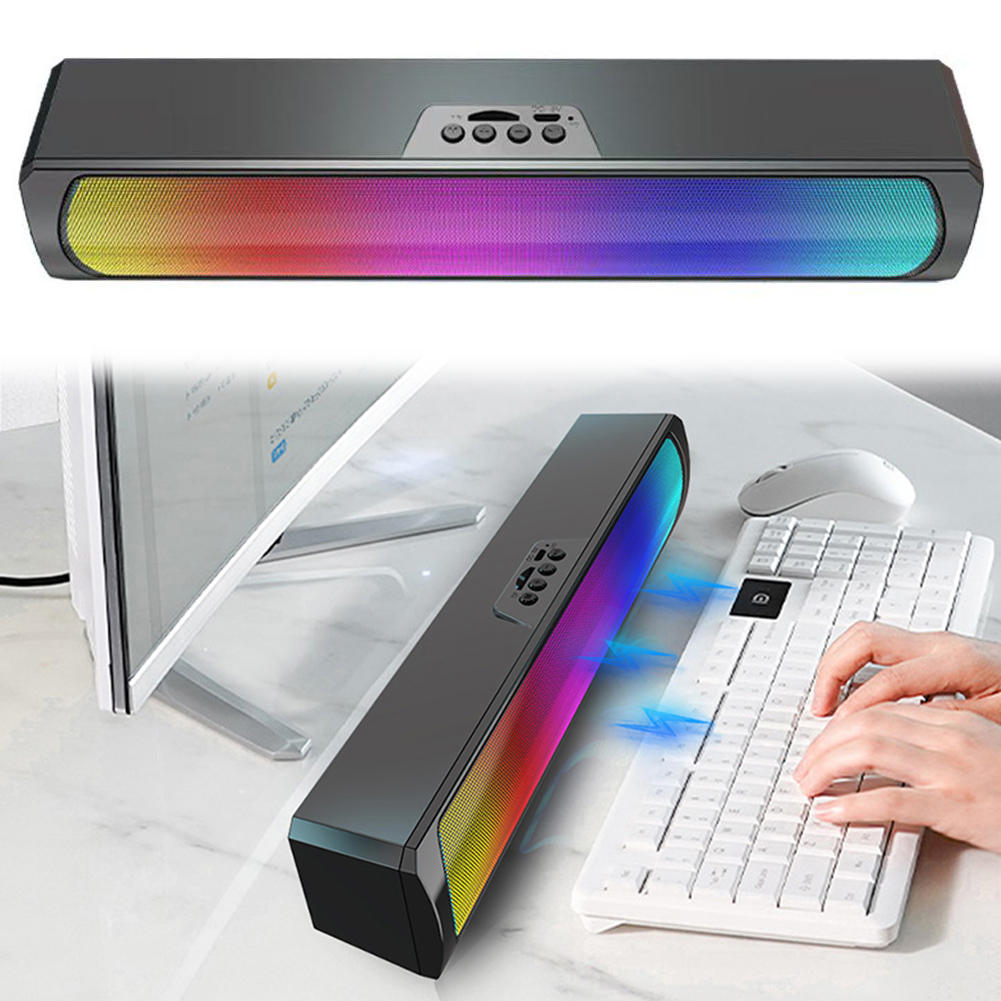 Draagbare computer-soundbar-lu - Rgb Computer Soundbar For Pc recensie en prijs